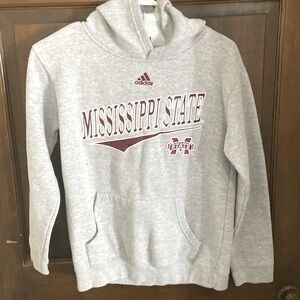 Boys Adidas Mississippi State hoodie Size 10-12